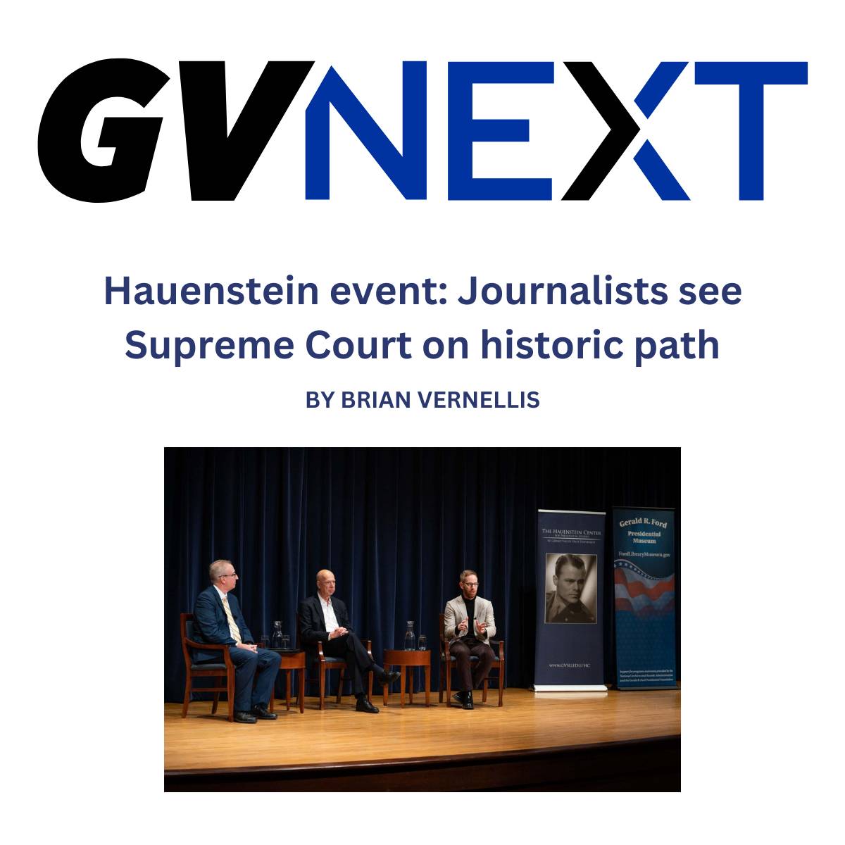 Hauenstein event: Journalists see Supreme Court on historic path